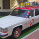 Illustration for article titled The New iGhostbusters/i ECTO-1 Car Is This Sweet 80s Cadillac Hearse Wagon